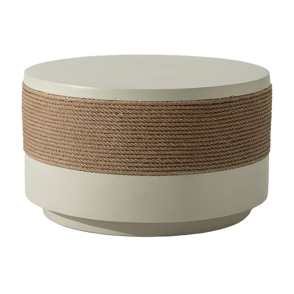 Outdoor Mgo Round Coffee Table
